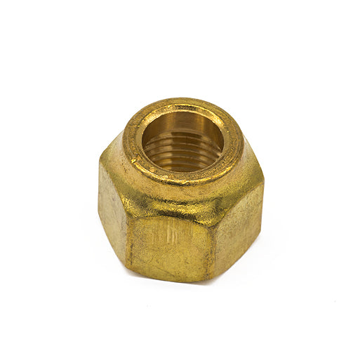 Woodland Airstream Parts and RV Accessories Store, 1/2" Heavy Forged Flare Nut, Brass