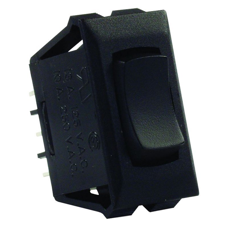 JR Products , 12V SWITCH BLACK