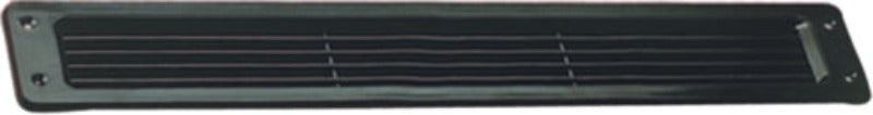 Woodland Airstream Parts and RV Accessories Store, Airstream 2.63" x 17.5" Louvered Vent, Black - 386206