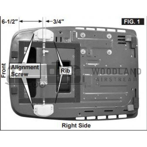 Woodland Airstream Parts and RV Accessories Store, Airstream Dometic Air Conditioner Drain Cup Kit - 203724