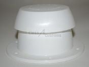 HENG'S IND, Heng's Industries Sewer Vent Colonial White 10002-C