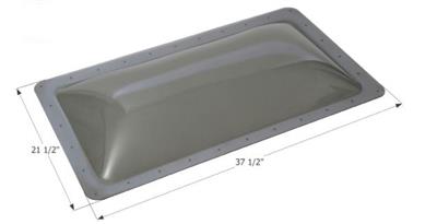 ICON, Icon Skylight 4" Bubble Type Dome Clear Opening 17-1/2 x 33-1/2