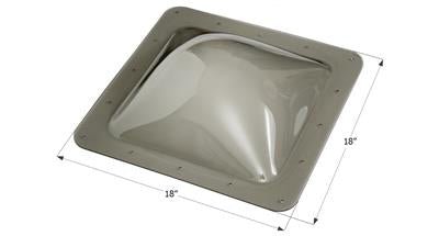 ICON, Icon Skylight 4" Bubble Type Dome Square Smoke Opening 14" x 14" - 12116