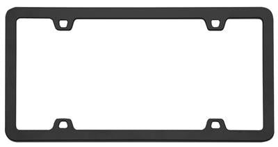 Cruiser , License Plate Frame Cruiser 15050 Neo, Without Design, Powder Coated, Black