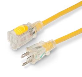 MARINCO, Marinco Extension Cord - 15 Amp 25 Feet length Yellow - 150025RV