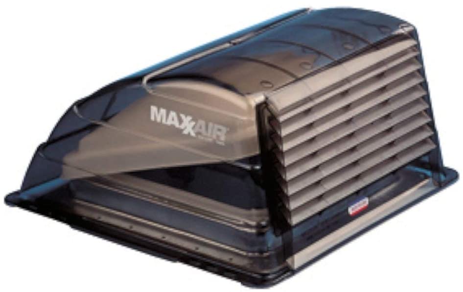 MAXXAIR VENT, MaxxAir Roof Vent Cover Vented On One Side Polyethylene Smoke - 00-955003