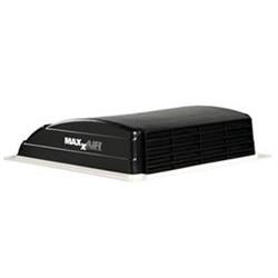 MAXXAIR VENT, MaxxAir Roof Vent Powered Opening 1 Speed 12 Volt Fan LED Lights - Black 00-03851