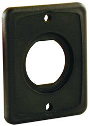 JR Products , Power Port Socket Mounting Bracket JR Products 15155 Use With 12 Volt Or USB Plastic Charging Ports; Single Mounting Plate