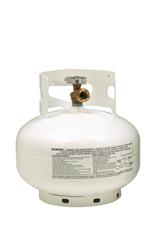 Manchester Tank , Propane Tank Manchester Tank 10393TCTH.1 DOT Poartable Tank; White; Vertical Position; OPD Valve Type