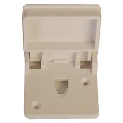 Prime Products , Receptacle Prime Products 08-6205 Outdoor Use; Modular Telephone Plug; Single Receptacle; White