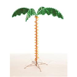 Faulkner , Rope Light - LED Faulkner 20521 Yard Light, 4.5 Foot Height x 4.3 Foot Width, Amber And Green, Palm Tree, LED Light, 120 Volt AC/ 0.26 Amp/ 31.2 Watt